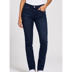 prAna Kayla High Rise Jeans Indie Blue Wash Regular Organic Cotton Stretch